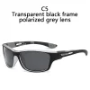 Classic Polarized Square Sunglasses for Men and Women