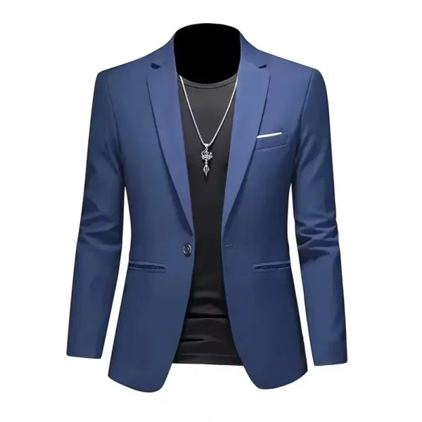 Men's Trendy Leisure Boutique Suit Jacket  Autumn Casual Business Slim