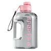 1.7L/2.7L Portable Large Capacity Water Bottle Sports Water Gym