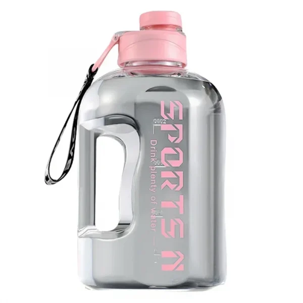 1.7L/2.7L Portable Large Capacity Water Bottle Sports Water Gym