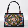 Stylish Floral Embroidered Handbag