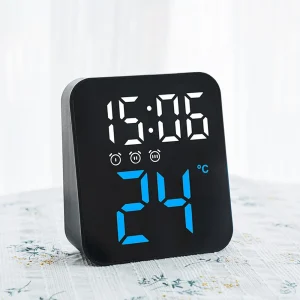 Smart Digital Alarm Clock with Voice Control