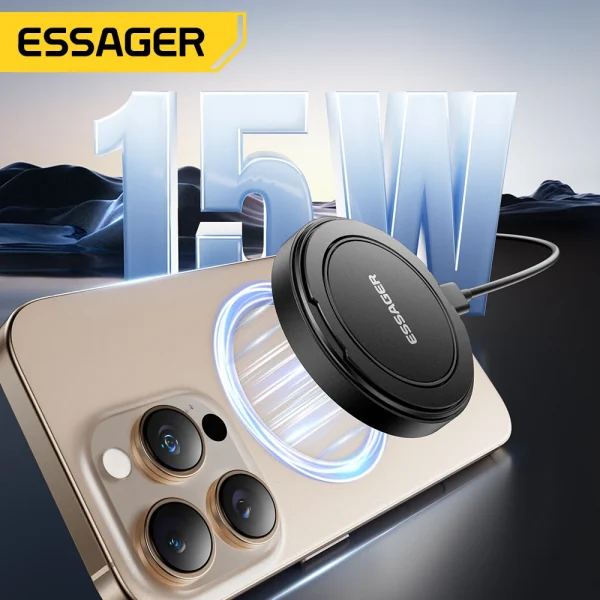 Magnetic Wireless Charger With Holder