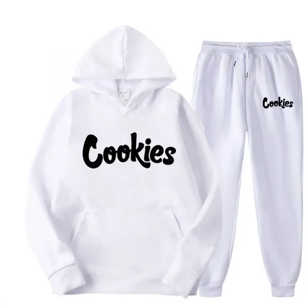 Men and Women of The Same Fashion Trend Hoodie Casual Two-piece