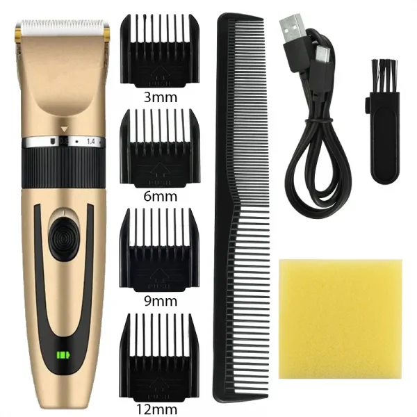 Electric Hair Trimmer Shaver Home Trimmers For Men Hair Clipper