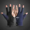 Left Right Hand Snooker Glove New Anti-slip Three Fingers Training Glove Elastic