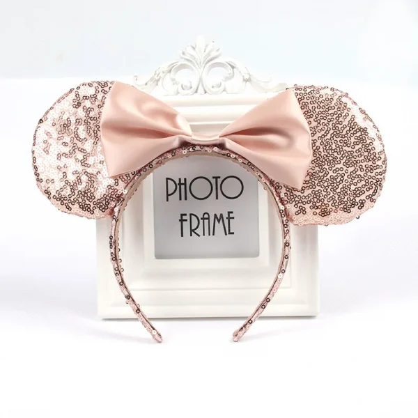 Cartoon Mouse Ears Sequin Headband
