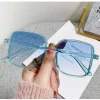 Oversized Rectangle Square Sunglasses