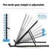 Portable Foldable Laptop Stand Adjustable Laptop Bracket Notebook Bracket Support Base ABS Holder For Macbook Air Pro Accessorie