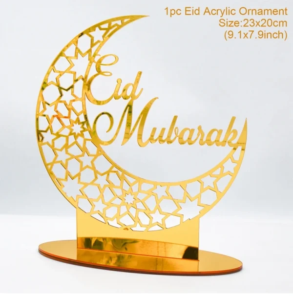 Eid Mubarak Night Light Ramadan Decoration