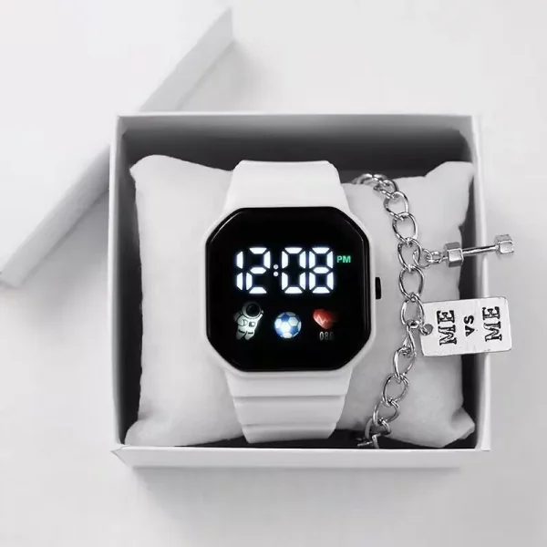 S292cfe1c293c4951a0789c24a4549f06e.webp ساعة أطفال رياضية LED ساعات رقمية رائد فضاء سيليكون حزام مقاوم للماء ساعة يد إلكترونية للأطفال بنين بنات هدايا