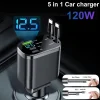 Retractable Car Charger Multi-Port