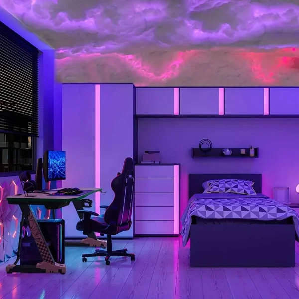LED Lightning Cloud Strip Light APP Remote Control USB