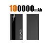 500000mAh High Capacity Power Bank 120W Super Fast Charging Portable External Battery Powerbank for iPhone Huawei