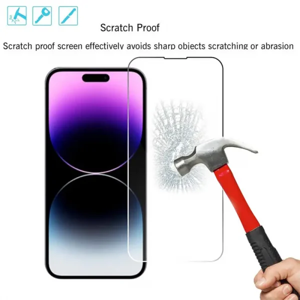 Tempered Glass Screen Protector for iPhone Series