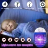 Plug in Bug Zapper Indoor Flying Insect Trap,Electronic Mosquito