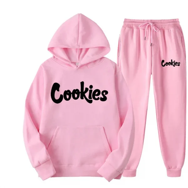 Men and Women of The Same Fashion Trend Hoodie Casual Two-piece