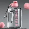 1.7L/2.7L Portable Large Capacity Water Bottle Sports Water Gym