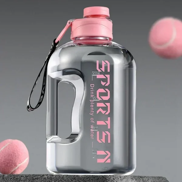 1.7L/2.7L Portable Large Capacity Water Bottle Sports Water Gym