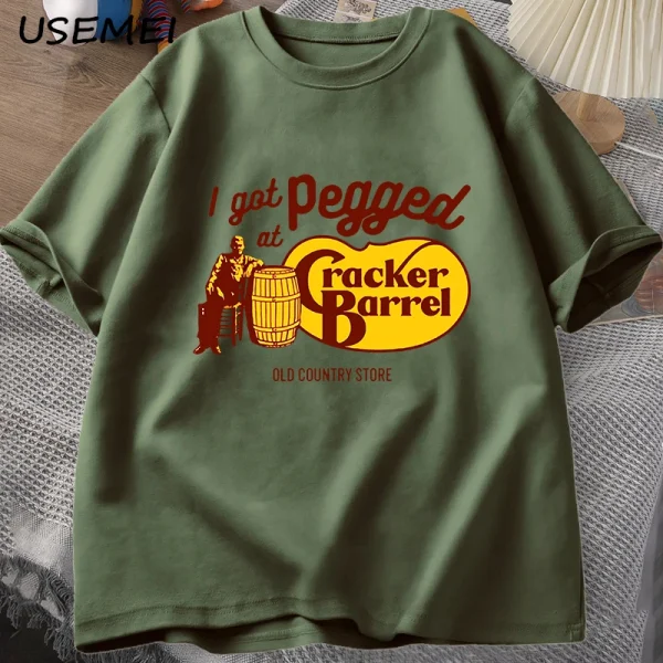 Men Casual Cotton Graphic T-Shirt