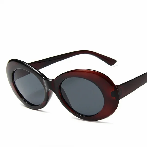 Vintage Oval Sunglasses for Women