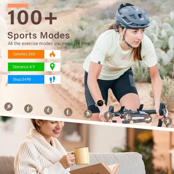 Smart Watch Women Fitness Tracker