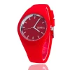 Women's Fashion Casual Sports Silicone Wristwatch