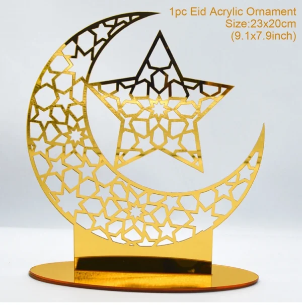 Eid Mubarak Night Light Ramadan Decoration