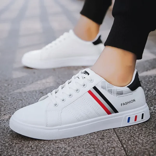Men's White Casual Sneakers