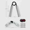 100-350LBS Alloy Hand Grips Fitness Gripper Adjustable Finger Heavy Exerciser