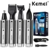 Kemei 4 in 1 trimmer for men Electric Nose and ear trimmer Rechargeable