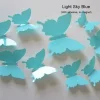 12PCS PVC 3D Butterfly Wall Decor Cute Butterflies