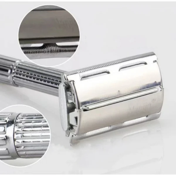 Straight Razor Folding Shaving Knife Stainless Steel