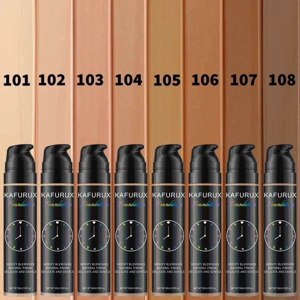 Colors Shade Full Coverage Concealer Liquid Foundation Korean Makeup