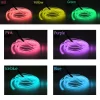 Car Interior Atmosphere Lighting LED Strip DIY Flexible With USB Auto