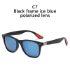 Classic Polarized Square Sunglasses for Men and Women