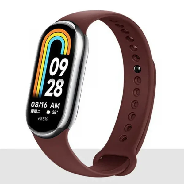 Silicone Strap For Mi band 8 xiaomi 8 9 NFC Bracelet Sport Smartwatch
