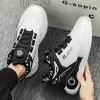 Mens Sneakers with Rotating Buckle Comfy Non Slip