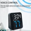 Smart Digital Alarm Clock with Voice Control
