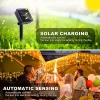 LED Outdoor Solar Icicle Lights Waterproof Christmas 8 Lighting Modes