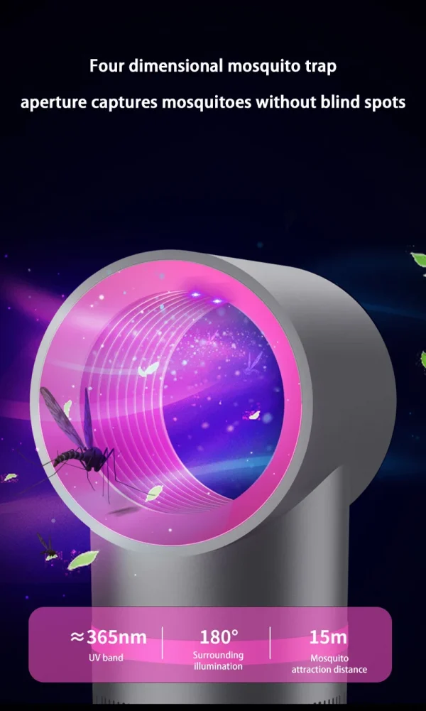 Plug in Type Mosquito Light Portable Physical Trapping Electric