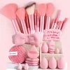 33Pcs Complete Makeup Brush and Tool Set