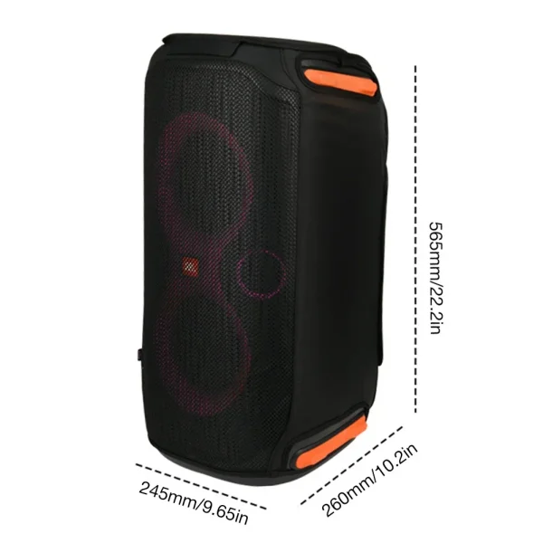Speaker Dust Cover No Removal Protective Case Scratch-resistant Dust Protection Case for JBL Partybox 110 Portable BT Speaker