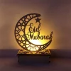 Eid Mubarak Party Wooden Lamp Pendant Ornament