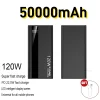 500000mAh Power Bank 120W Fast Charging Large Capacity Power Bank PD 20W Suitable For All Mobile Phones Long Endurance