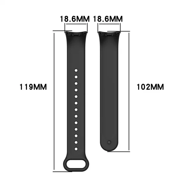 Silicone Strap For Mi band 8 xiaomi 8 9 NFC Bracelet Sport Smartwatch
