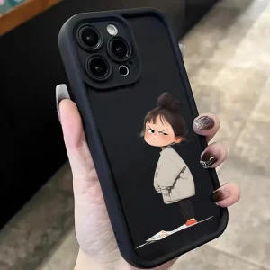 S3f5117e83a4c453da16eb97bc69fb1fdR.webp الحد الأدنى من حافظة فتاة غاضبة لهاتف سامسونج S25 الترا حافظة لهاتف سامسونج S24 Plus S23 FE S22 A56 A36 A16 A55 A54 A53 A52