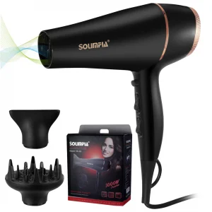 Professional 6-Level Hair Dryer for Salon and Home