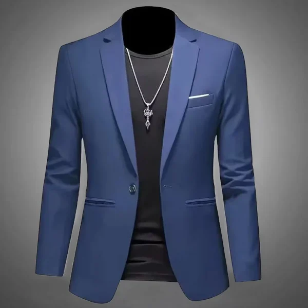 Men's Trendy Leisure Boutique Suit Jacket  Autumn Casual Business Slim