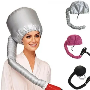 Portable Hair Dryer Heating Cap for Styling and Care